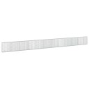 vidaXL Gabion med 3,5 mm tråd og 5x10 cm mesh 1150x30x100 cm