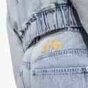 Jeans adidas x Care Bears Care Bear High Rise Wide Leg Denim Pant Clear Sky 27/30