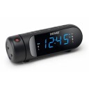 Denver CPR-700 Klokkeradio med Projeksjon og Alarm Svart