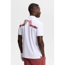 J. Lindeberg Kv Print Polo White XXL