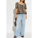 Ganni Dame Bluser & Skjorter Brun S,
