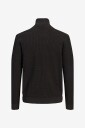 Jack & Jones Junior - Genser Jprblustanley Knit Half Zip Ch Jnr - Brun
