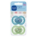 MAM Original 6-16 Silk Blue 2pcs