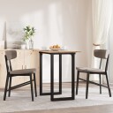 Spisebord O-ramme 80x50x75,5 cm heltre furu og støpejern 3282738