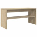  TV skap Sonoma eik 80 x 30 x 40 cm Konstruert tre