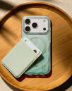 MagSafe Magnetisk Kortholder Ideal Of Sweden Sage Green