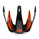 BELL Hjelmskjerm til Crosshjelm Adventure MX-9 Mips Svart-Oransje