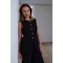 RUE de Femme, Dame, Jakker, Svart, M,
