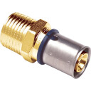 Tigris M1 DRL overgang med nippel 75x2 1/2"