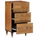  Sideskap 40x33x75 cm heltre mango