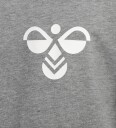 Hummel Collegegenser   hmlJr Reg Tukas   Grå Melert m. Logo   Hummel   13 14 år (158 164)   Collegegenser
