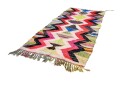Marokkansk Boucherouite teppe 135 x 305 cm Størrelse: 135 x 305 cm