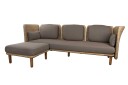 Cane-line Arch 3-seter sofa Taupe Beige