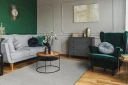 Skagen Ullteppe 160x230 cm - Sølv