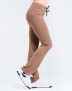 LEVITY Calm Straight Leg Pants 2.0 Mole Brown Marl XS
