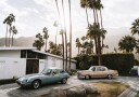 Retro Cars in Palm Springs Plakat Plakat / 50x70cm