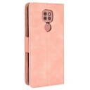 Motorola Moto E7 Plus Lommebok-deksel med Kortholder Rosa