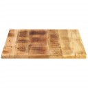  Bordplate 90x70x2,5 cm rektangulær grovt heltre mango 371345