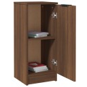 vidaXL Skjenk brun eik 30x30x70 cm konstruert tre