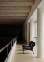 &Tradition Muno LN18 Loungestol Warm Black / Sort Skinn