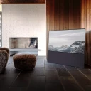 Canvas 65" Black Wood