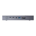 Peladn G2E Thunderbolt 5 dokkingstasjon grå