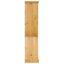 vidaXL Bokhylle med 5 hyller meksikansk Corona-stil furu 81x40x170 cm