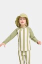 Nordbjörn Sandhamn UV-Sett Green Stripe 98-104