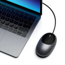 Satechi C1 USB-C Trackball Mus med 3200 DPI Ergonomisk Design - Svart