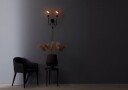 Belid Regal Duo Vegglampe E27 Sort Ledning med Bryter