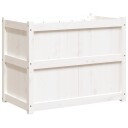 Hageplantekasse hvit 90x50x70 cm heltre furu