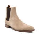 Saint Laurent Herre Sko Beige 40 EU,