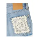 Alanui, Dame, Shorts, Blå, W25,