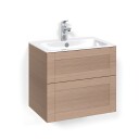 Macro Design Crown Frame Servantskap 2 Skuff - med Light Servant Eik / 60cm 8