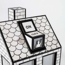 Seletti On-Off Bordlampe Hvit/ Sort