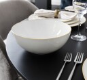 Villeroy & Boch Anmut Gold salatskål Hvit
