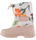Molo Vintersko   Driven   Antikke blomster   Molo   34   Vinterstøvler Beige Rosa
