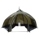 Helsport Varanger Dome 8-10 ytterduk+stang, telt STD grønn