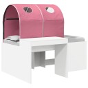  Seng med tunnel 4 pcs Artisian Eik og Rosa Konstruert tre
