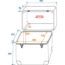 Roadinger Record Case Alu Battle/booking, Rounded