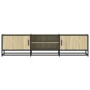  TV-benk sonoma eik 160x35x41 cm konstruert tre og metall 8721102839047