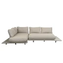 Cane line Sticks hjørnesofa Alu/sand