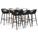  Barsett 7 deler hvit og svart 8720286172889