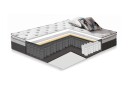 Fjermadrass Harmony Top Pocket 140x200xh33 cm - Hvit/Grå