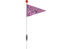 Puky SW 3 sikkerhedsflagg Perky Purple