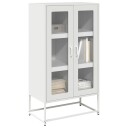  Highboard hvit 68x39x123 cm stål 8721158371959