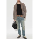 Diesel Herre Strikkevarer Beige S,