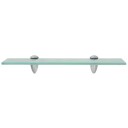 vidaXL Flytende hyller 2 stk glass 40x10 cm 8 mm