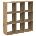 Romdeler bokhylle artisan eik 102x29x103,5 cm konstruert tre