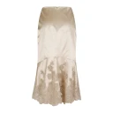 Ermanno Scervino Dame Skjørt Beige M,